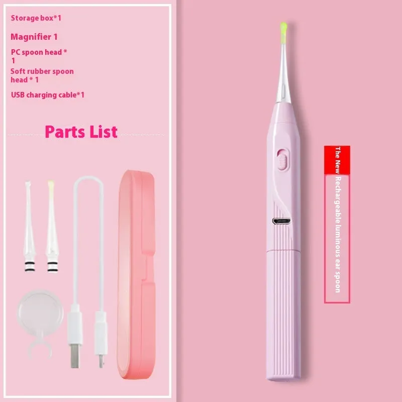Rechargeable Luminous Ear Cleaning Tool