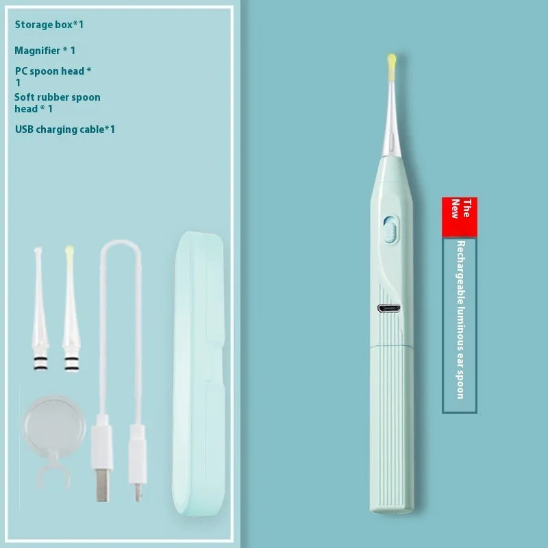 Rechargeable Luminous Ear Cleaning Tool