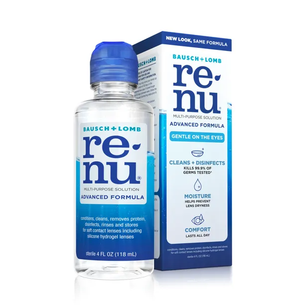 Renu Advanced Formula Multi-Purpose Contact Lens Solution, 4 oz. Bottle