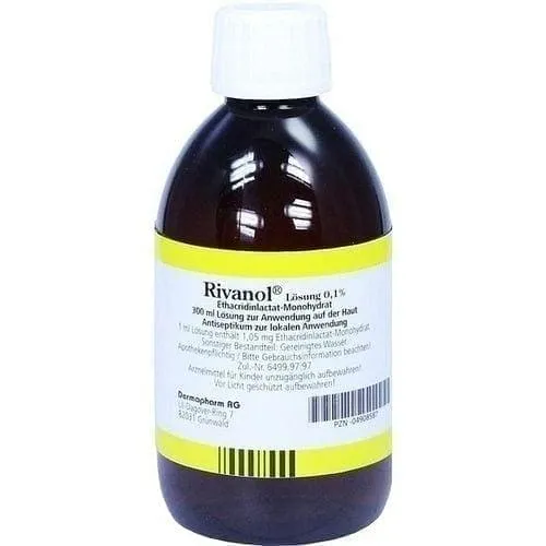 RIVANOL, antiseptic cleaning solution for wonds