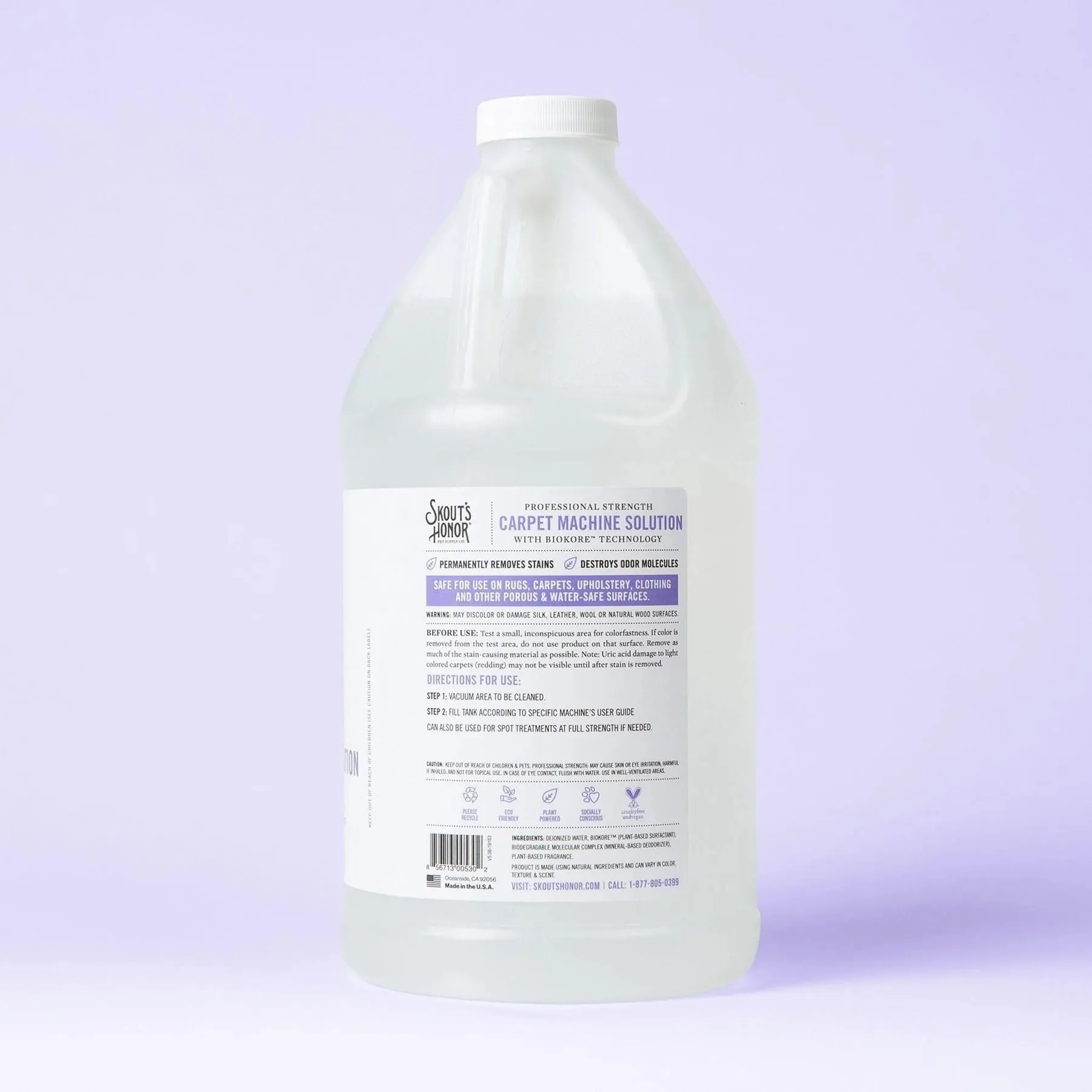 Skout's Honor Carpet Machine Solution, 64 oz