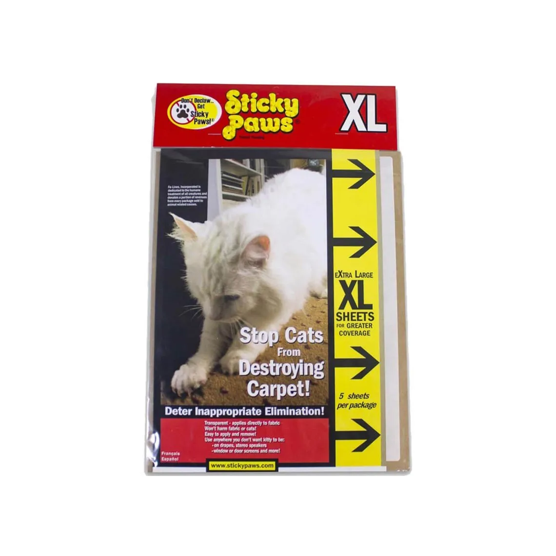 Sticky Paws Scratch Control Strips