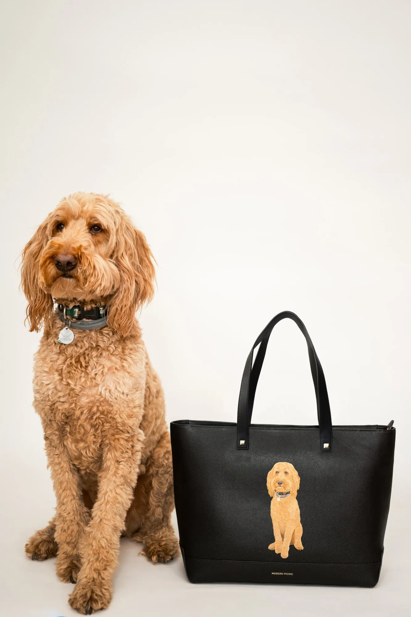 THE PET PORTRAIT BACKPACK - BLACK