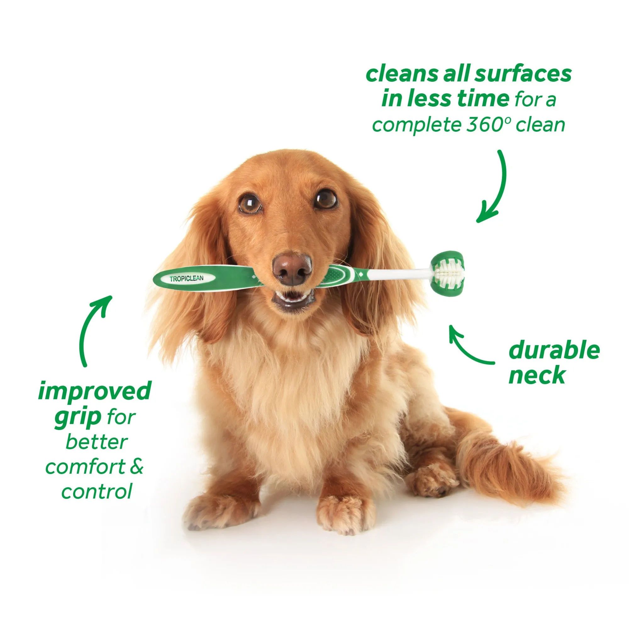 TropiClean Fresh Breath Oral Care Kit Dog