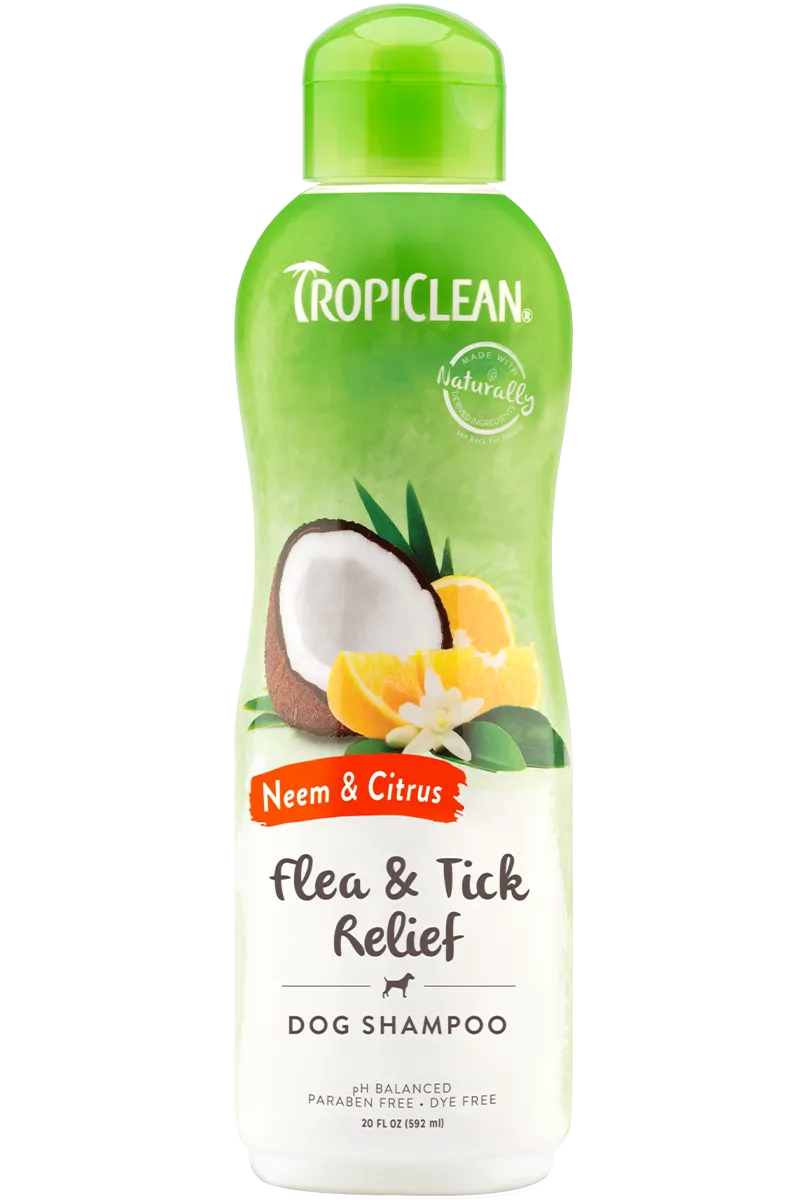 TropiClean Neem & Citrus Pet Shampoo