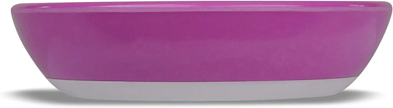 Van Ness Pets EcoWare Whisker-Friendly Cat Bowl, Wide Dish Cat Dish, 8 OZ, Fuschia