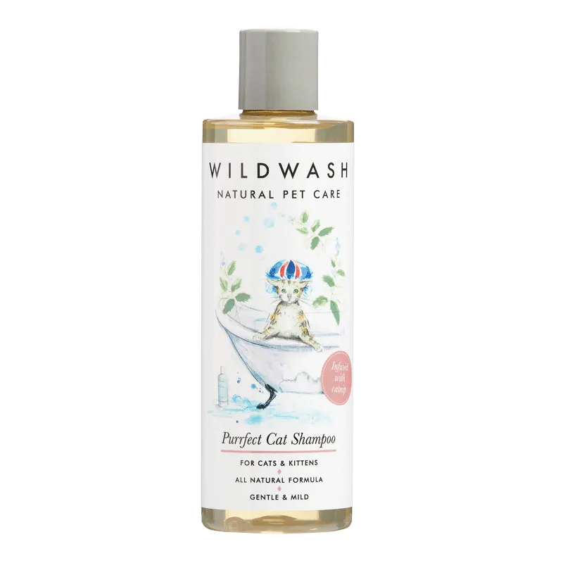 WILDWASH PET PURRFECT CAT SHAMPOO 250ML