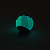 Zeus Duo Ball Dog Toy with Glow in the Dark & Squeaker - Large - 2 pack - 6.3 cm (2.5 in)